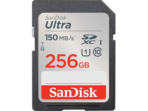 SanDisk Ultra 256GB SDXC UHS-I Card