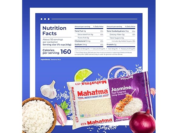 Mahatma Jasmine, 5lb Bag of Rice
