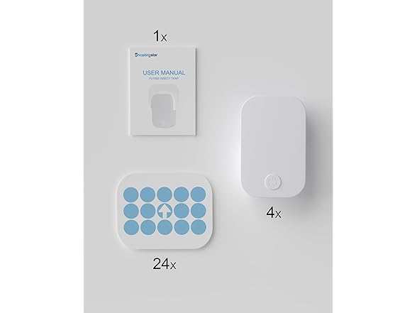 Indoor Plug-in Bug Catcher 4 Pack