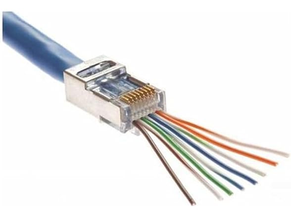 Platinum 202020J EZ-RJ45 Shielded Int. Ground 50pk