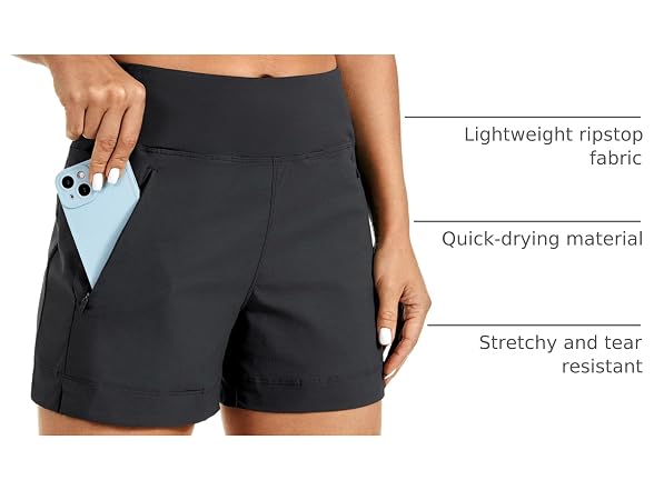 CRZ Yoga Women (XS) Hiking Collection Shorts