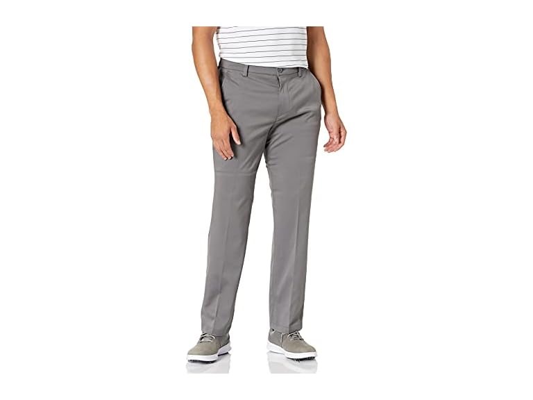 Amazon Essentials Men's Classic-Fit Stretch Golf Pant (Available in Big & Tall), Grey, 42W x 34L