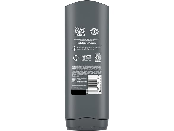 Dove Men Care Extra Fresh Body Face Wash 18oz