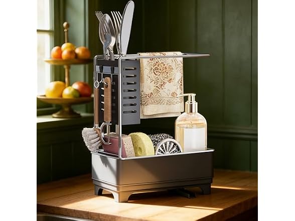 Sponge Holder for Kitchen Sink
