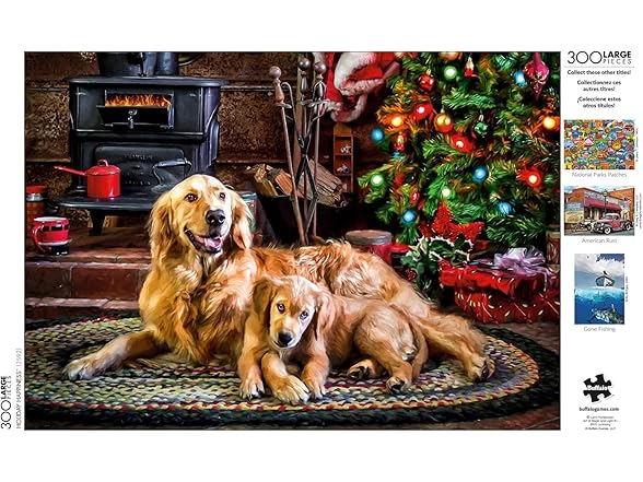 300 Piece Jigsaw Puzzle - Dogs Under The Tree