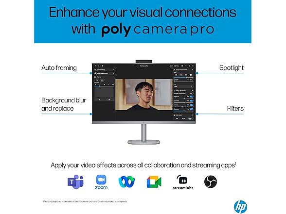 HP OmniStudio X 32 31.5" 4K UHD All-in-One