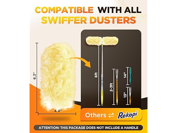 Rekopi 60 Count Heavy Duty Duster Refills