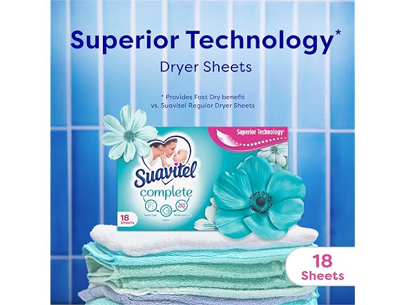 Suavitel Complete Fabric Conditioner Dryer Sheets - Gallery 2