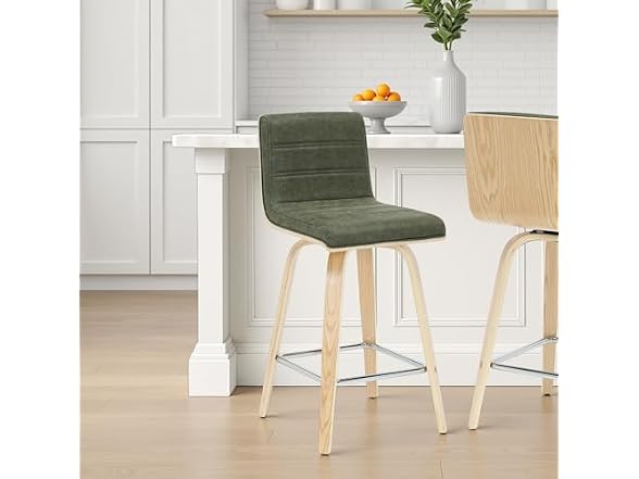Armen Living Vienna Counter Height Bar Stool, Set of 3