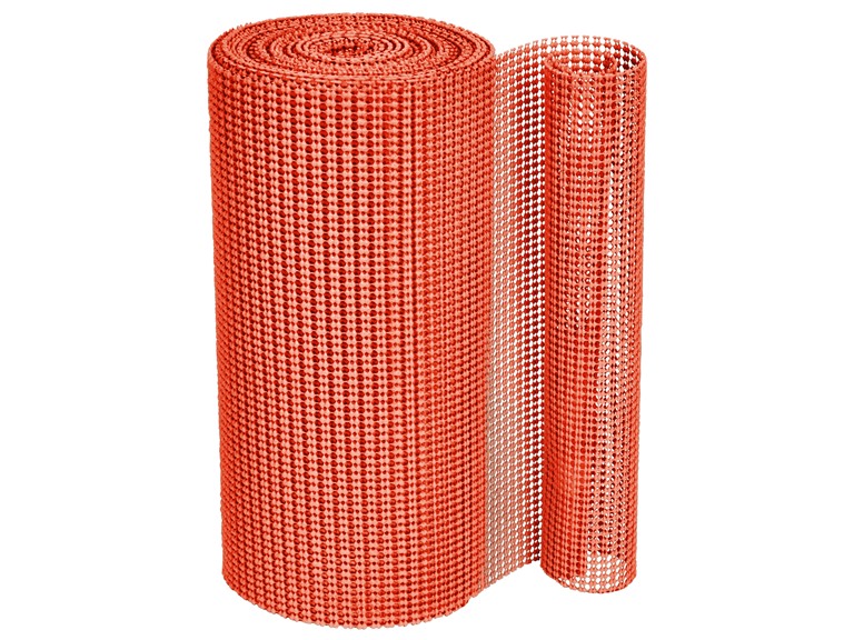Smart Design 8714038 GRIP CLASSIC SHELF LINER - CORAL OR