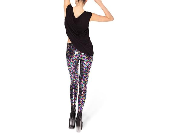 Ayliss Women (24-30) New Mermaid Fish Scale Pants