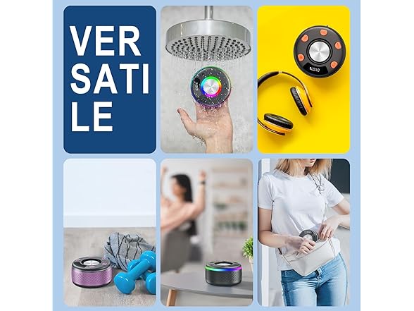 Dbasne 5.4 Bluetooth Shower Speaker