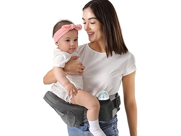Baby Hip Carrier with Non-Slip Seat