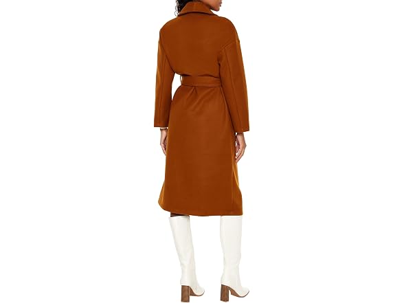 Forever 21  (XS) Tie-Waist Trench Wrap Root Coat