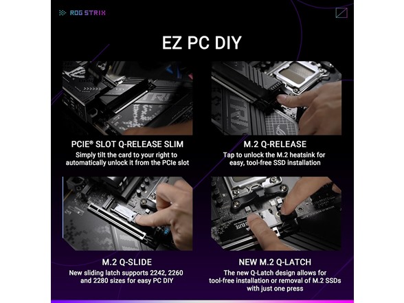 ASUS ROG Strix X870-F Gaming WiFi Motherboard
