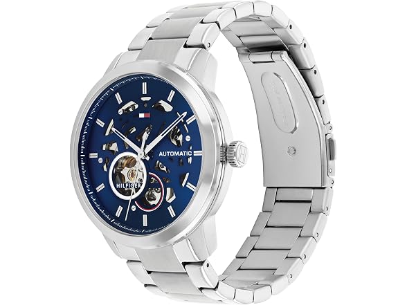 Tommy Hilfiger Men Automatic Watch Steel Bracelet