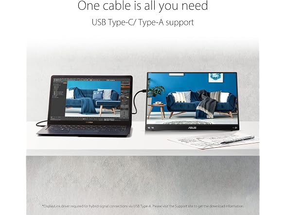 ASUS ZenScreen MB16ACV 15.6 Portable Monitor