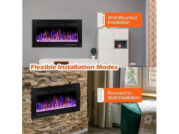 BETELNUT Electric Fireplace