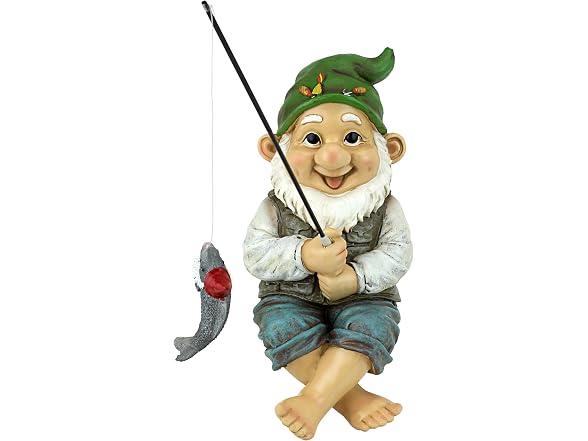 Design Toscano Ziggy Gnome 9in