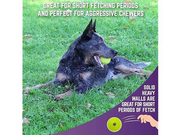 Chew King Supreme Rubber Fetch Balls - Extrem