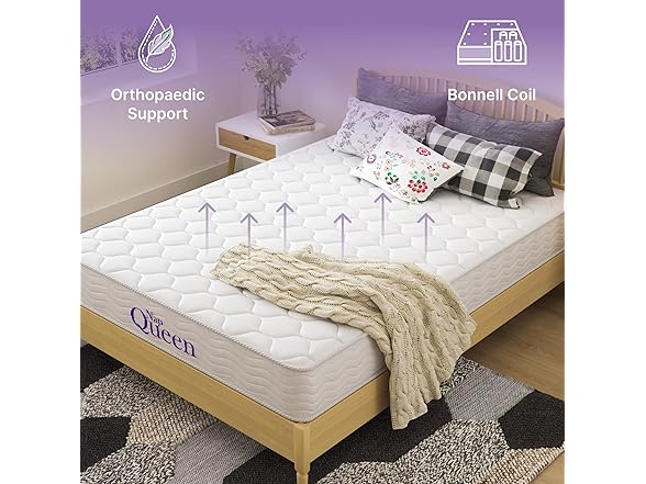 NapQueen 8 Inch Innerspring Full Mattress
