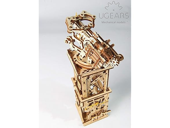UGEARS Archballista and Tower Wooden 3D