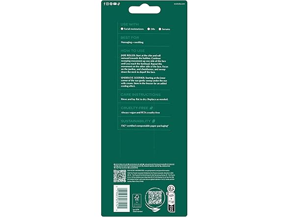 EcoTools Jade Facial Roller and Eye Roller Duo