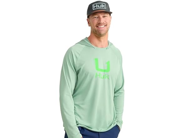 HUK Men's Sun Protection Hoodie