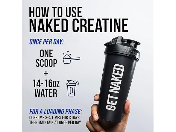 NAKED Creatine Powder, 500g