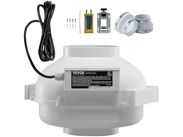 Radon Mitigation Fan System