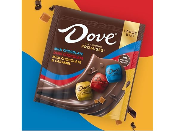 DOVE PROMISES Milk Chocolate, Dark Chocolate
