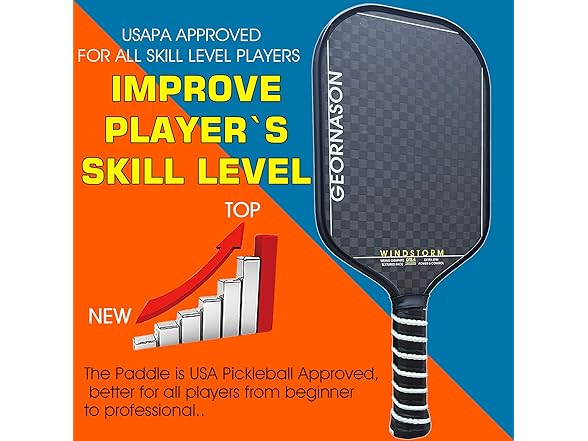 Pickleball Paddle Pro,Weave Graphite
