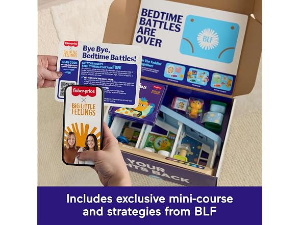 Fisher-Price Big Little Feelings Bedtime Routine Kit