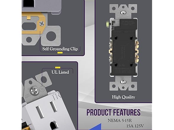 Outlet Child Safe Tamper-Resistant