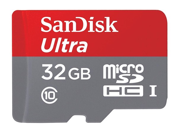 SanDisk Ultra 32GB UHS-I microSDHC Card