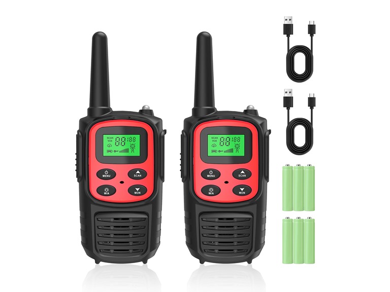 Fvamom  Rechargeable Walkie Talkies,Fvamom Walk  