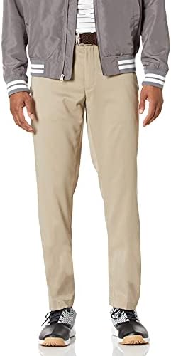 Amazon Essentials Men's Slim-Fit Stretch Golf Pant, Khaki Brown, 29W x 32L