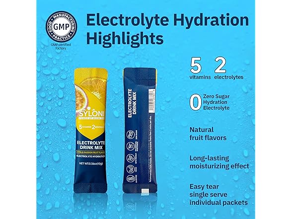 Electrolytes Powder Packets (0.36 oz*20)