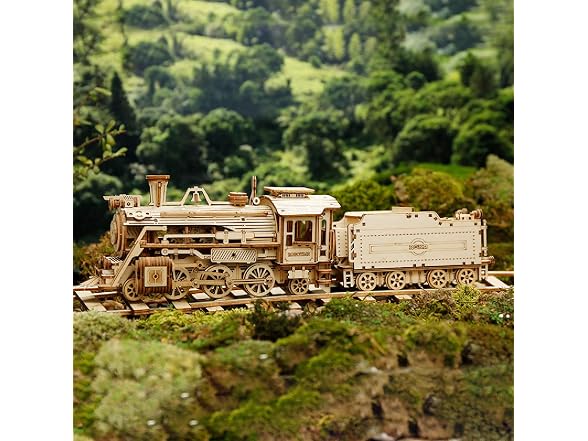 ROBOTIME Locomotive Prime Steam Express Wooden H