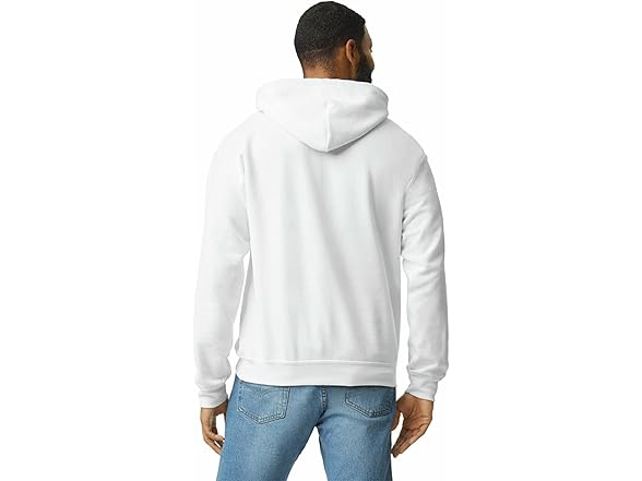 Gildan White Fleece Hoodie (2XL)