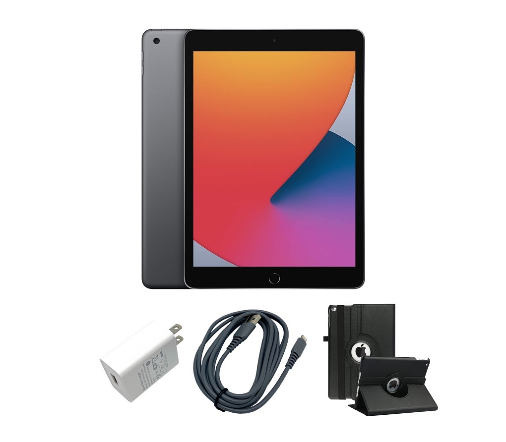 Apple 10.2" iPad 8 with Case (2020) (Open Box) - Gallery 5