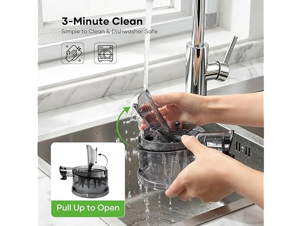 SMALLHOO 3-in-1 Cold Press Juicer 120oz
