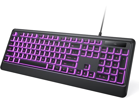Luzarriba Wired Backlit Keyboard for Mac