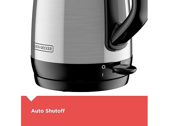 BLACK+DECKER 1.7L Cordless Electric Kettle
