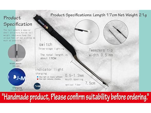 Stainless Steel Ear Wax Removal Tweezer