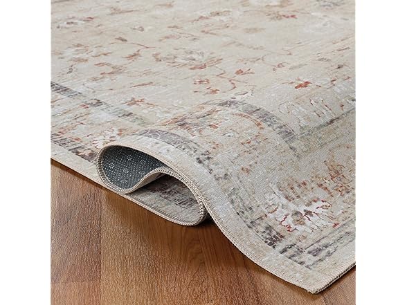 Superior 10'x14' Distressed Medallion Border Rug