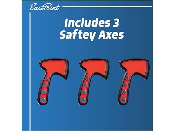 EastPoint Table Top Indoor or Outdoor Axe Throw Target Game - Gallery 3