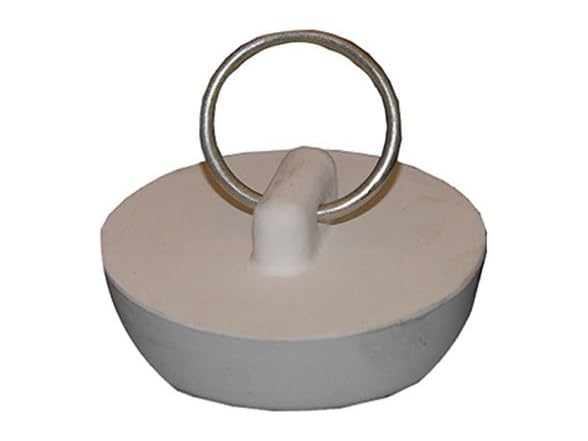LASCO 02-3205 White Rubber Hollow Stopper