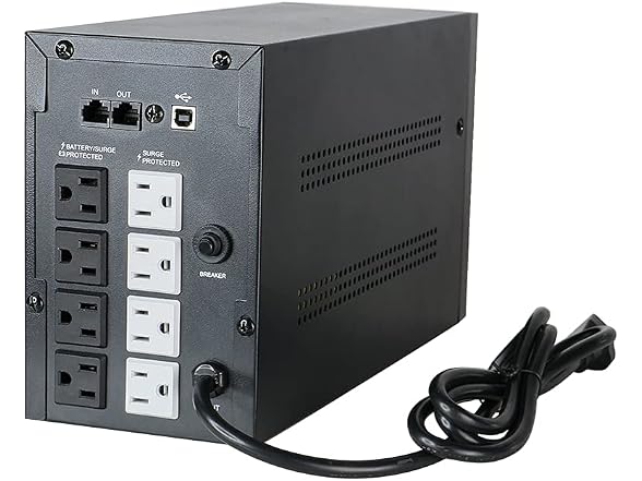 SKE 900W UPS Battery Backup and Surge Protector