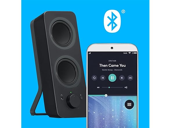 Logitech Z207 2.0 Stereo Computer Speakers